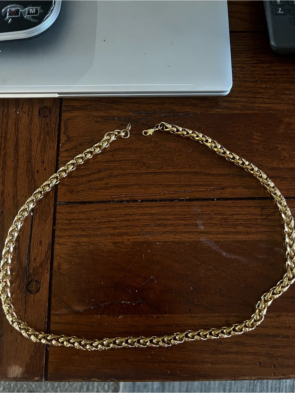 Gold Link Rope Chain Necklace - Women Jewelry